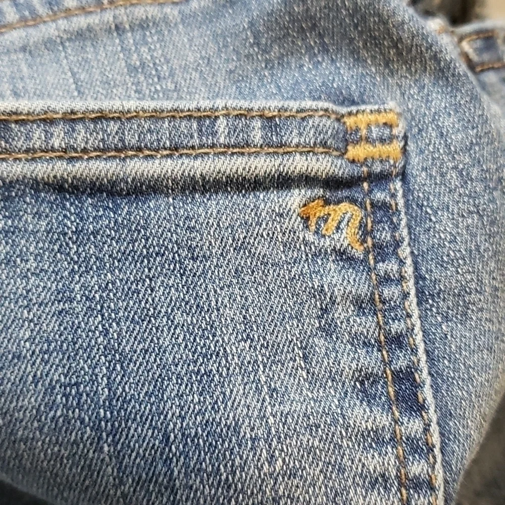Madewell Curvy High-Rise Skinny Jeans: Drop Step-Hem,Size 24